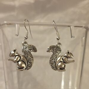 Fashion Jewelry STERLING POST Squirrel Earrings
